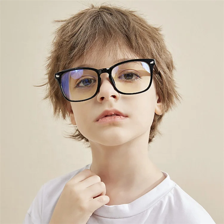 

New Design Blue Light Blocking Glasses Myopia Frames Children Adjustable Eye Protection Computer Anti Blue Light Glasses Kids, Mix color or custom colors