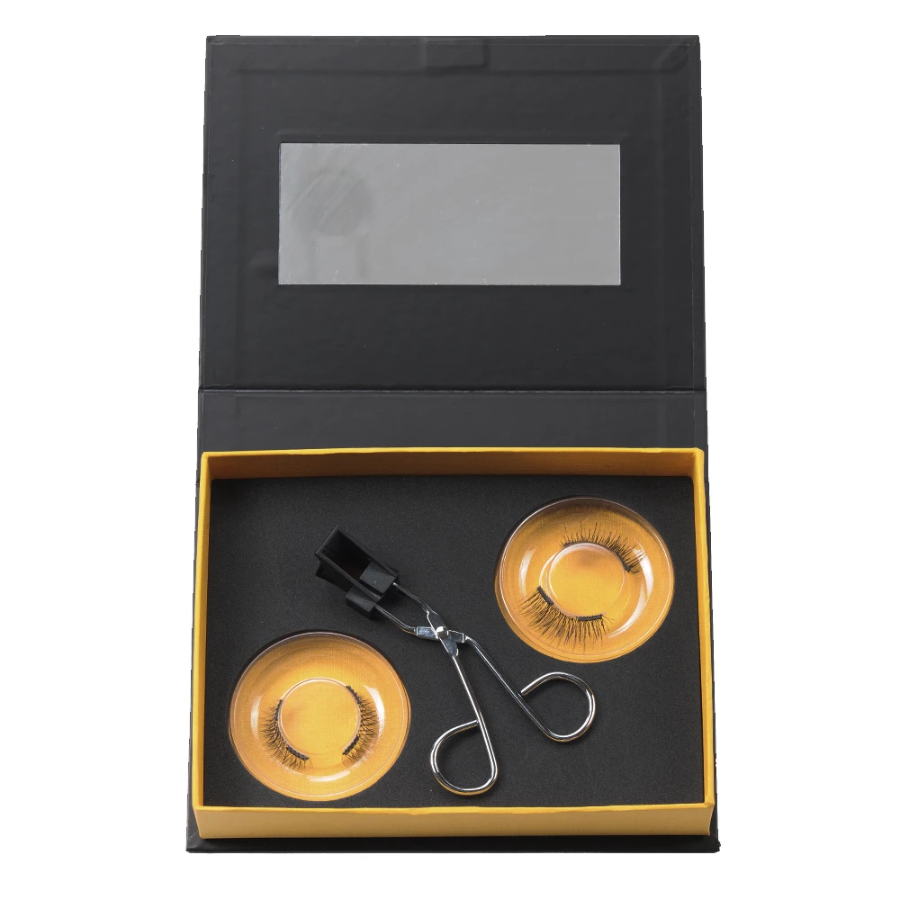 

Women Eye Makeup Custom Lash Box Waterproof Handmade New Magnetic False Eyelashes