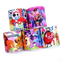 

Factory High Quality Fashion Cheap Wholesale Cartoon Grosgrain Ribbon