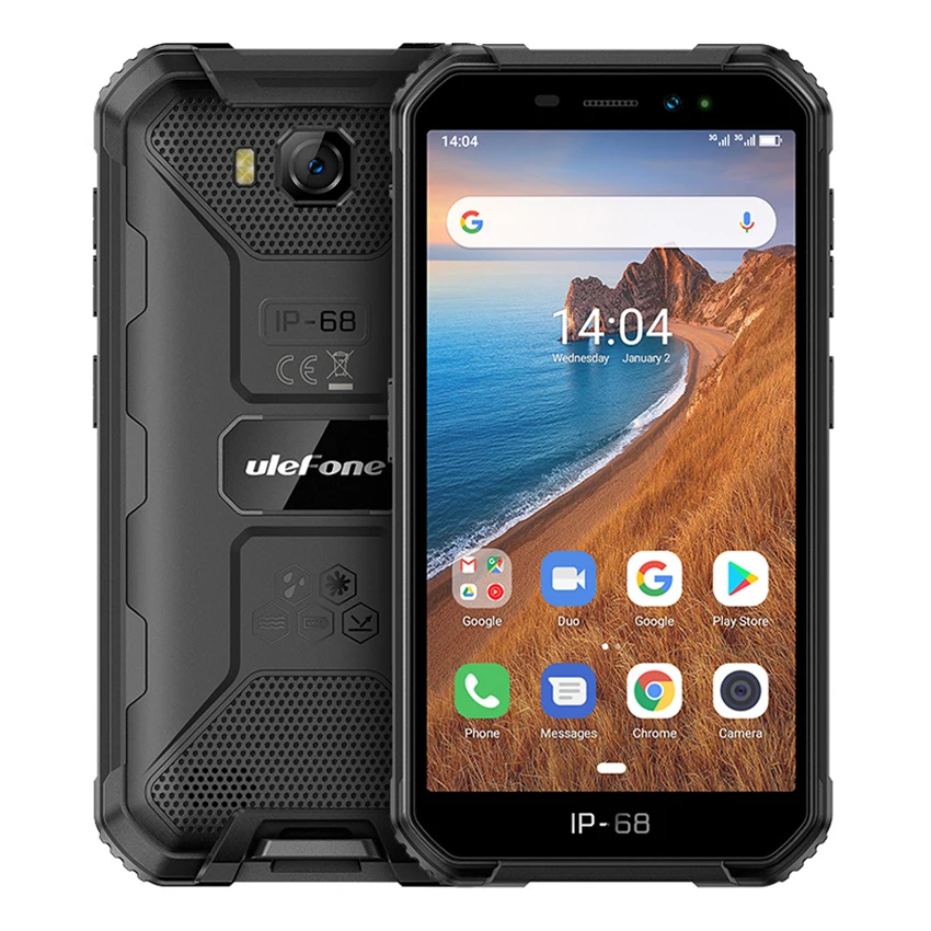 

IP68 cellphones Shockproof waterproof telefon Rugged Smartphone Android 9.0 telephone Quad core Smart cell phone