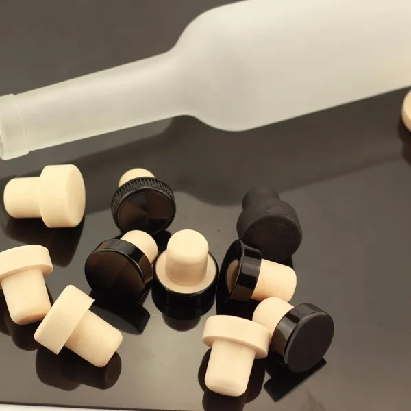Glass Bottle Caps Custom Cork Wine Stoppers Aluminum Foil Wine Bottle