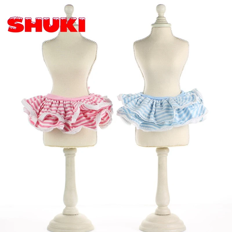 

SHUKI Wholesale Custom Pet Apparel Summer Dog Clothes Knitted Lace Dog Skirt, As picture