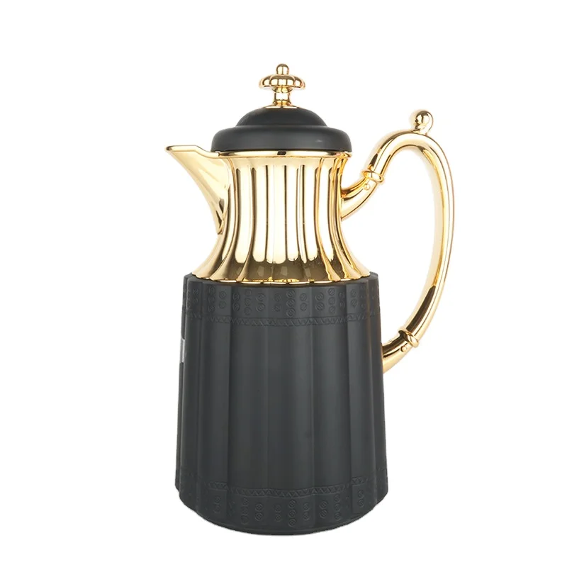 

700ML TOP QUALITY NICE APPEARANCE ASBESTOS-FREE GLASS REFILL INSULATION VACUUM FLASK, All gold, all silver, silver with gold