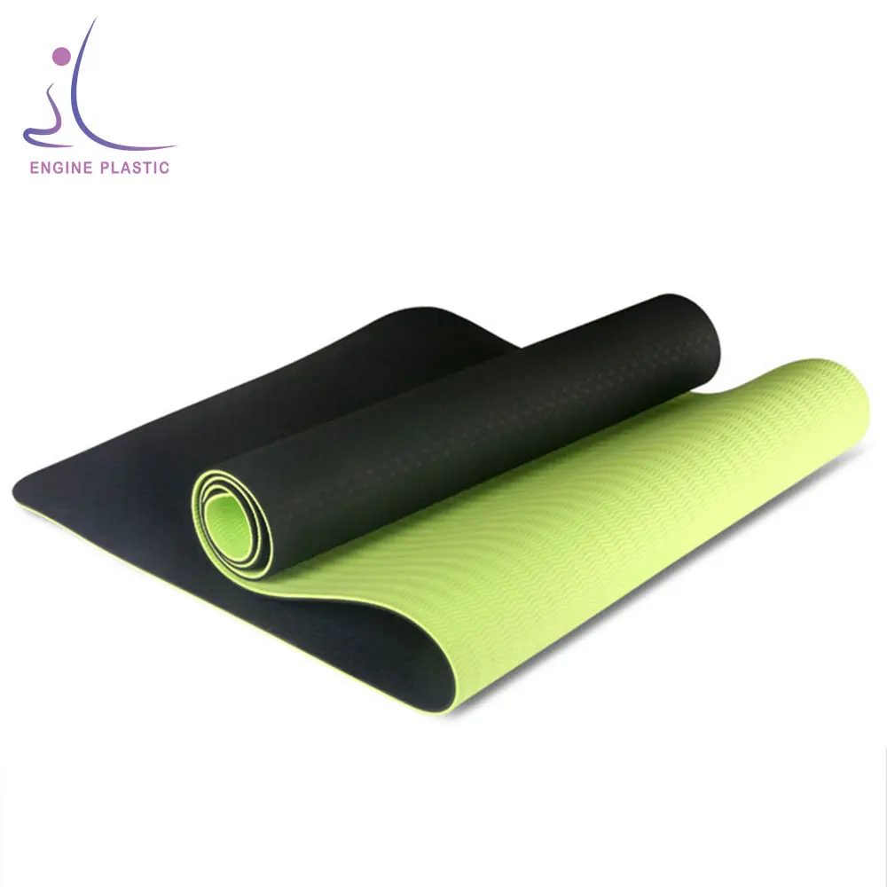 

Wholesale High Quality Non-Slip 6Mm Thickness Eco Friendly Tpe Double Layer Yoga Mat Strap, Customized color