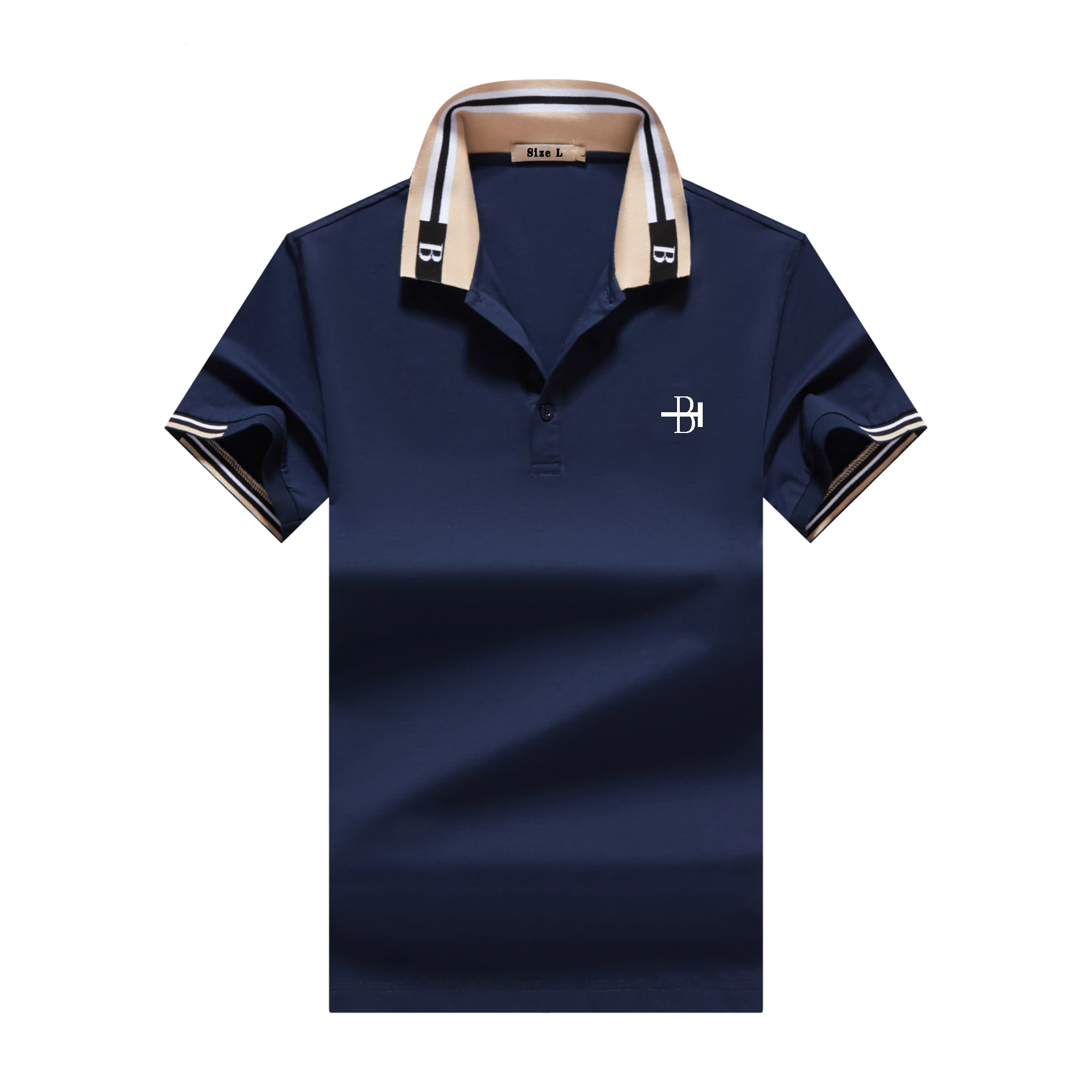 

Summer 2021 New style polo t shirt short sleeve 100 cotton embroidery high quality luxury brand t shirts men burberrry t shirt