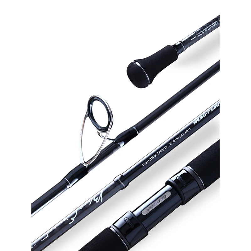 

Ecooda Brand Black Expert Slow Pitch Jigging Rod Sea Fishing Rod Jigging Rod Fuji