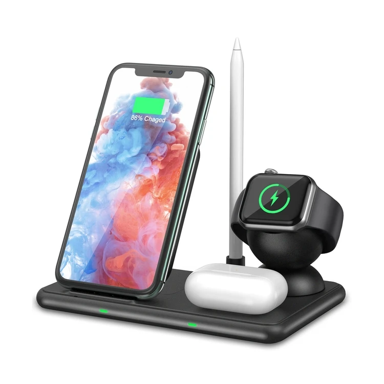 

Automatic Wireless Car Charger Holder Wireless Charger 15 Watt 4 In 1 Wireless Mobile Charger, Matte black [official standard], [amount to discuss cooperation], desi