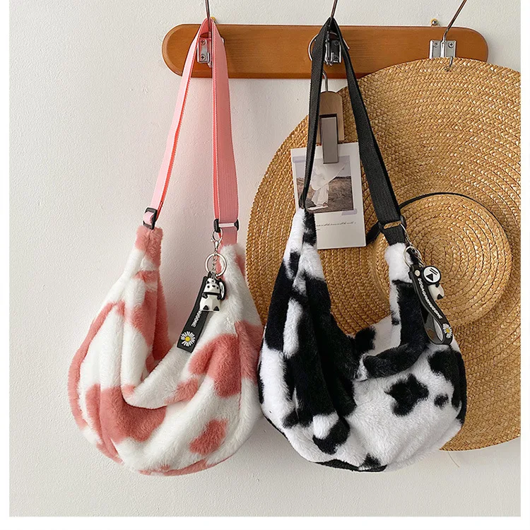 

Wholesale Pink Soft Plush Rabbit Backpack Blue Elephant Plush Bag Cute Backpack For Girls, Black, white, pink