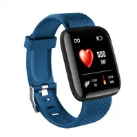 

1.3 inch color screen waterproof smart watch 116 plus sport smart bracelet fitness tracker heart rate and blood pressure