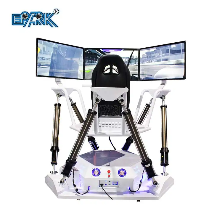 

VR Game Machine 9d Video Simulator Car Three Screen Car Racing Simulator