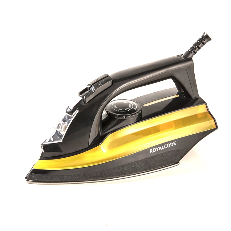 
Custom 140ml 1000W clothes ironing electric handle dry spray flat steam irons 