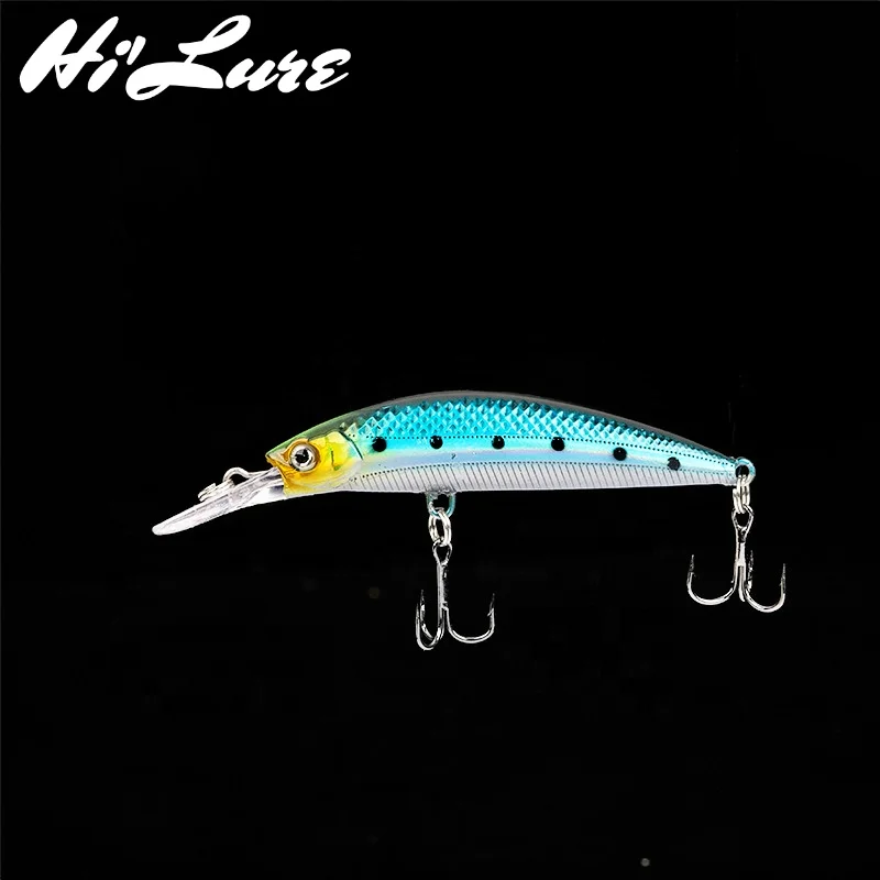 

70mm 15g Japen Fishing Lure 70S Hard Bait Heavy Minnow Sinking Seabass Jerkbait HTM04, 7 colors