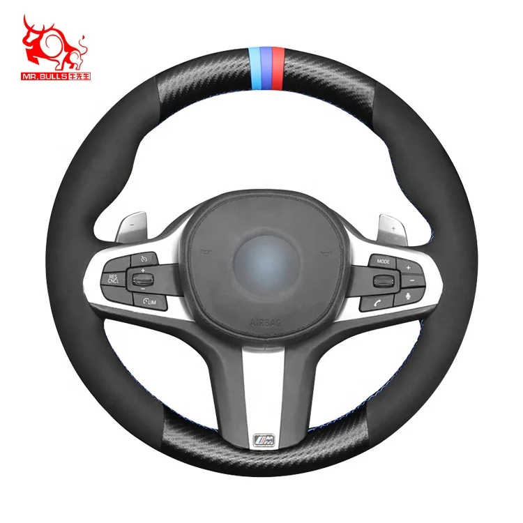 

car accessories car steering wheel cover leather universal for BMW M Sport, Customized color