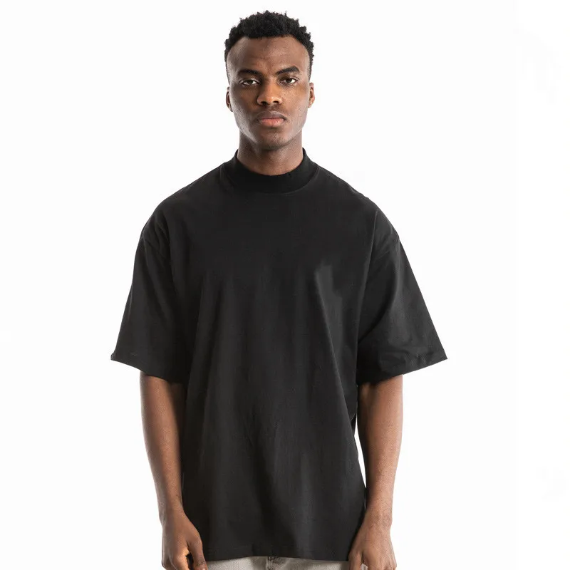 

china supplier custom color men washed black boxy t shirt, Stock color /custom color