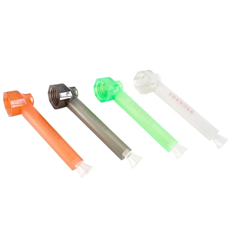 

TOBACCO Plastic Creative water pipes Removable hookah accessories pipe Glass small pipes