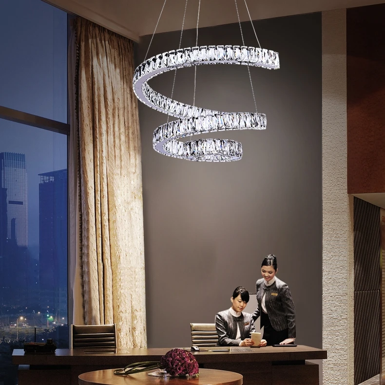 Decorative Luxury Vintage Modern Custom Metal Hanging Ceiling Chandelier Light Crystal Led Pendant Lamp For Home Decor Kitchen