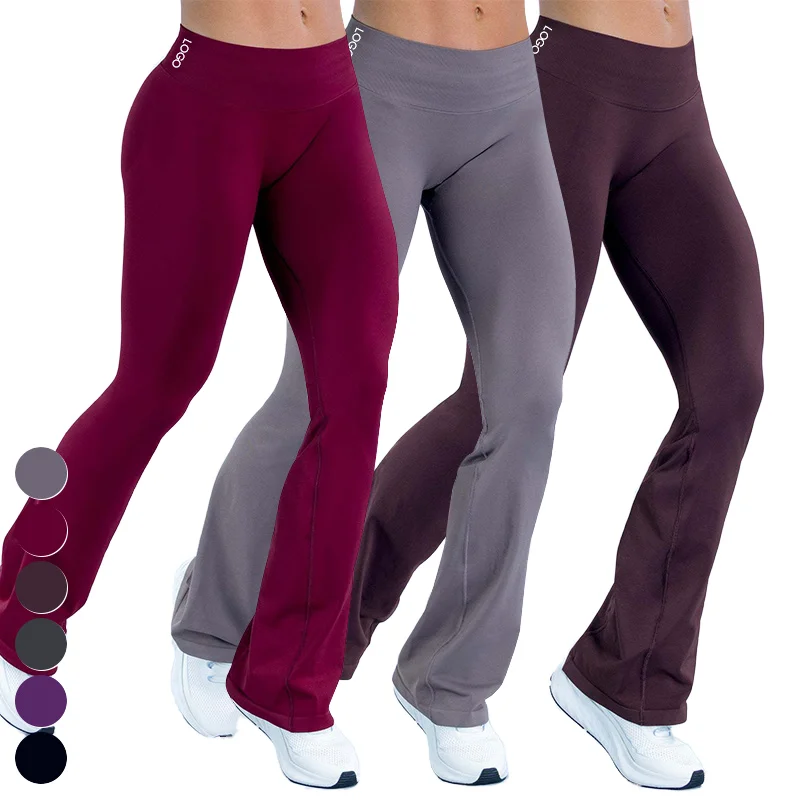 及踝款Spandex Nylon Blend Yoga Pants