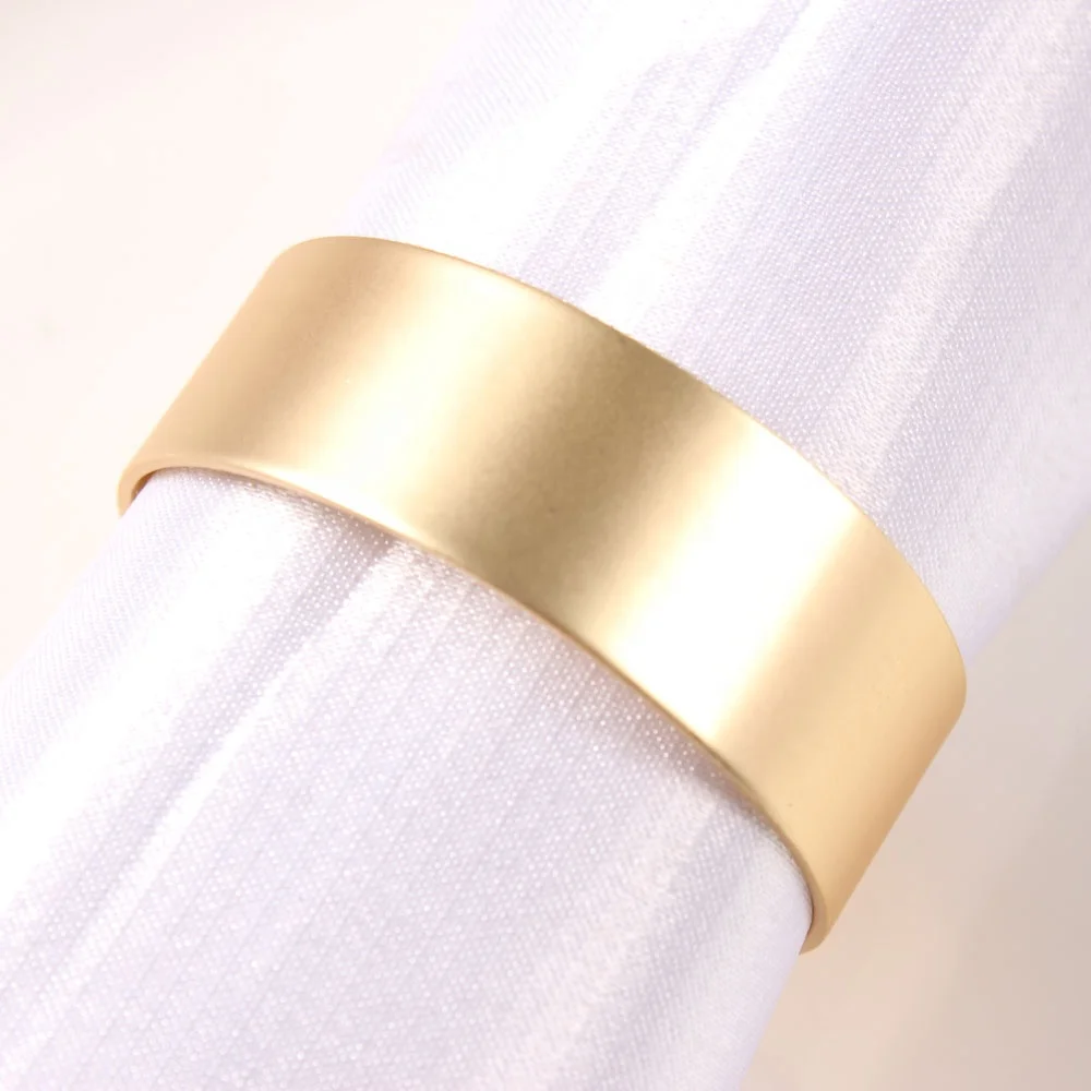 

Iron Round Cheap Simple Napkin Rings, Customized
