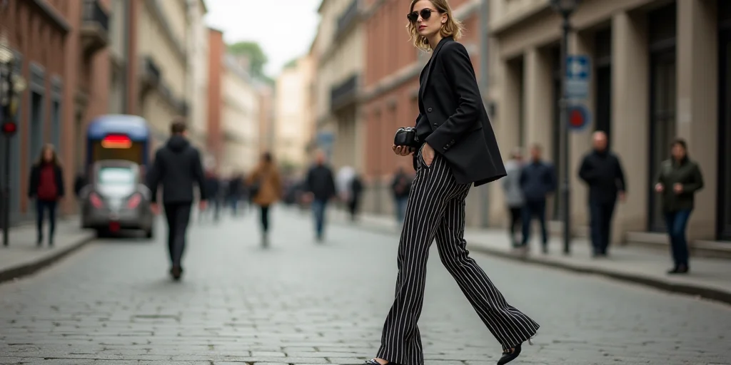 Visual Clutter Tips Pants With Stripes – Trendy 2025 Styles On Alibaba.com