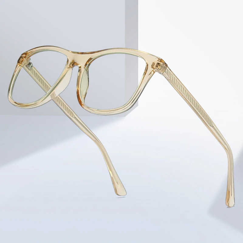 

Ready Stock Manufacturers Latest Top Quality TR90 CP Eyeglasses Frames Light Glasses Blue Custom Logo for Women LENLOOK or OEM