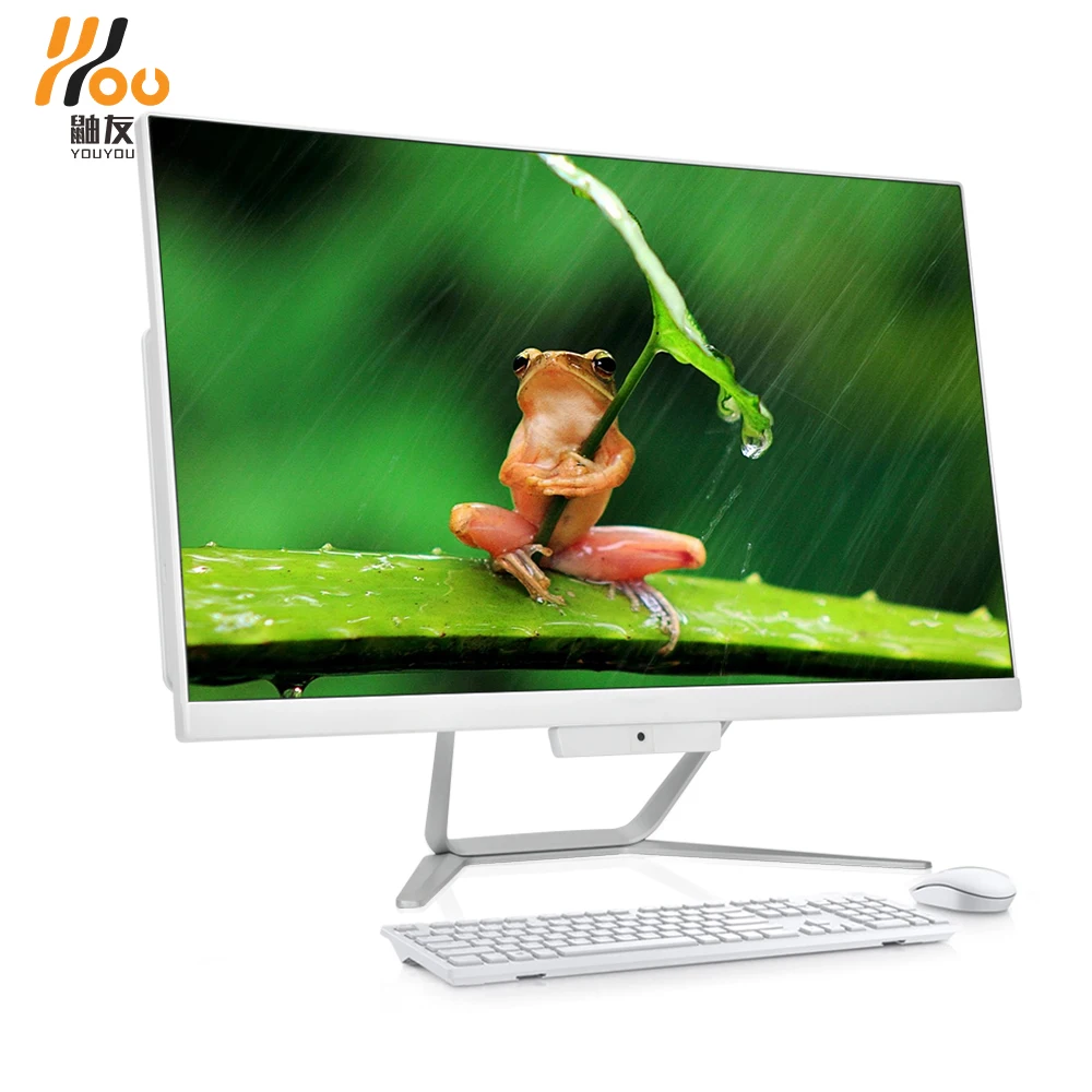 

YOUYOU 23.8 inch core i3-3120 desktop computer with office touch monitors all in one pc