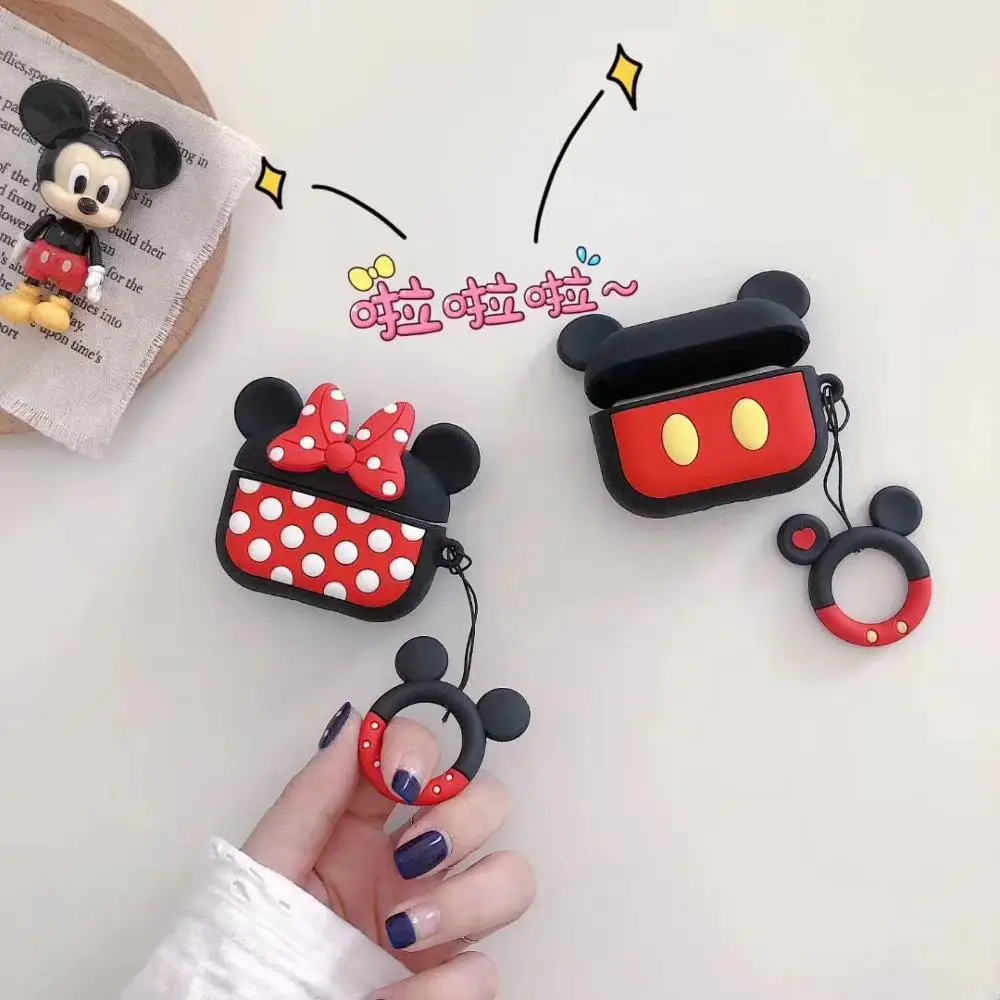 

For Apple Airpods Pro Case Cartoon Mickey Minnie For Air Pod 3 Cover