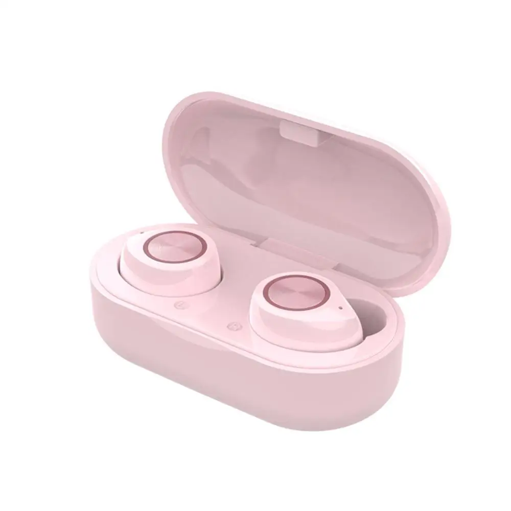 

2021 TW60 TWS Wireless Earphones for girls BT 5.0 HiFi Stereo touch control Handsfree mini Earbuds air 60 tw Built-in HD Mic