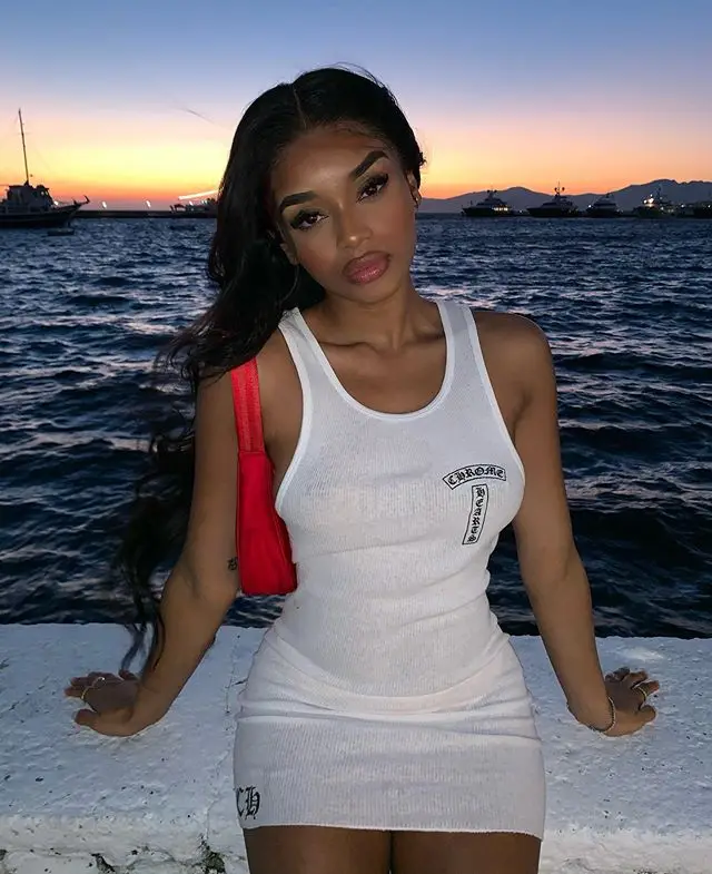 

8977 Maxi Beach Dress Sleeveless Woman Loose Hot Summer Casual Plain Red Bohemian Floral Casual dress, Picture color