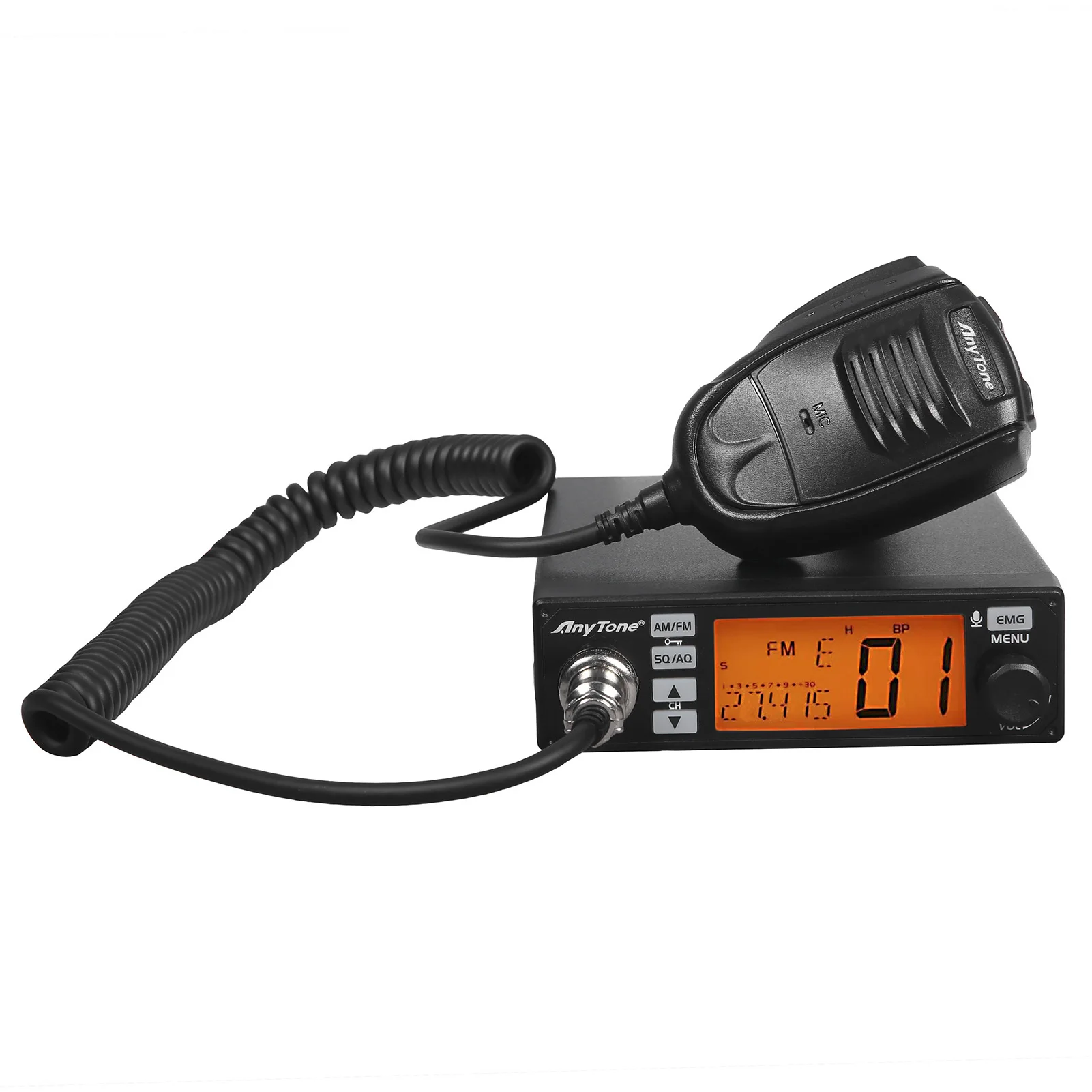 

AnyTone AT-500M 10 Meter Radio CB Radio Walkie Talkie AM FM with VOX Function Vehicle Radio