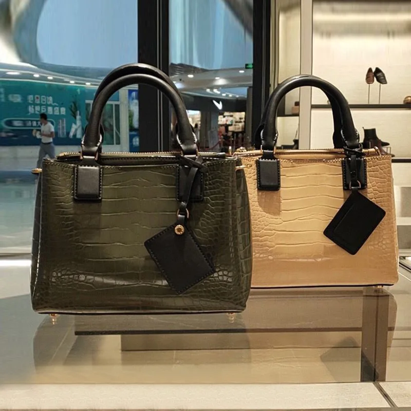 

New arrival fashion crocodile tote bag designer shoulder bags handbag messenger brand handbags for women