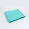 15mm Transparent Green Acrylic Presentation Block Clear Green Acrylic Jewelry Stand Display Block