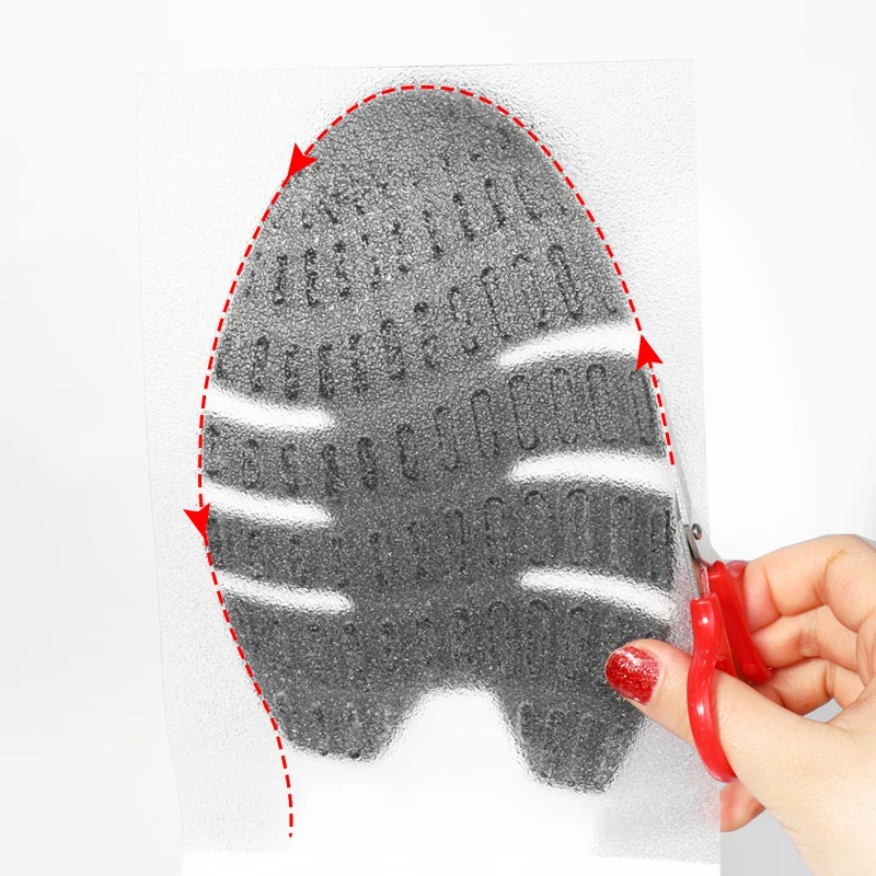 

Bangni Non-slip Waterproof High Quality Cuttable Sole Protector Stickers For Sneakers, White