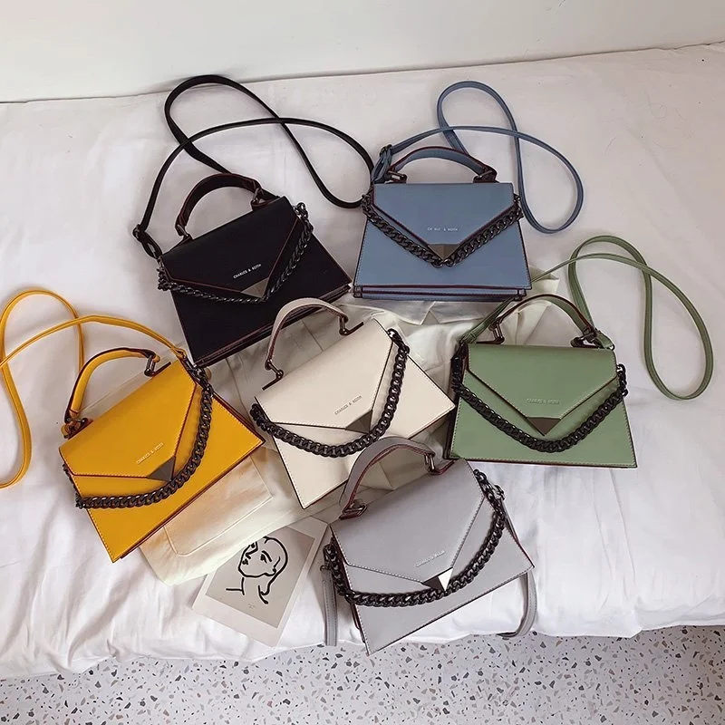 

2022 Hot New Wholesale Cross Body Bag Women Chain Shoulder Bags Pu Leather Handbag