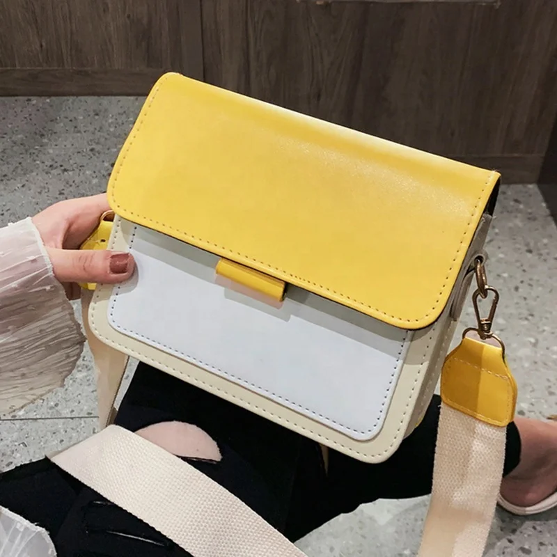 

Ladies Fashion Wholesale Soft Square Shoulder Bag, Picture color