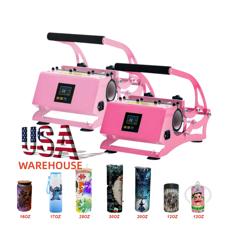 

US Warehouse All In One 11oz to 30oz Tumbler Mug Sublimation Tumbler Press Heat Press Machine Sublimation Printing Machine