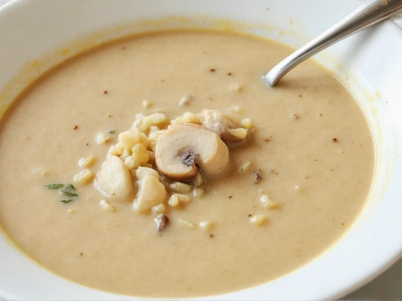 Easy Cream of Mushroom Soup Recipe in 30 Minutes