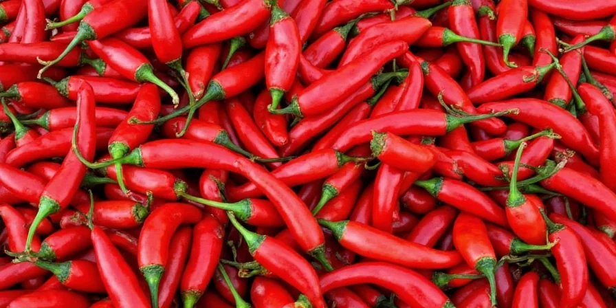 Bright orange habanero peppers