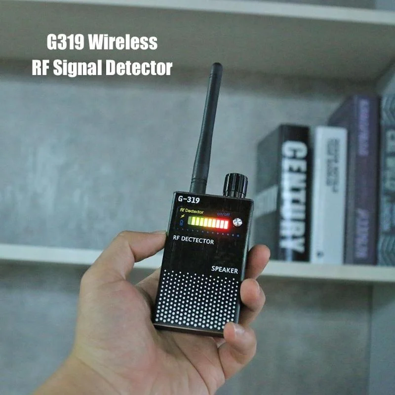 

G319 Full Range Signal Bug Finder Anti-GPS Locator Phone Detector Wireless RF Signal Detector US/EU Plug