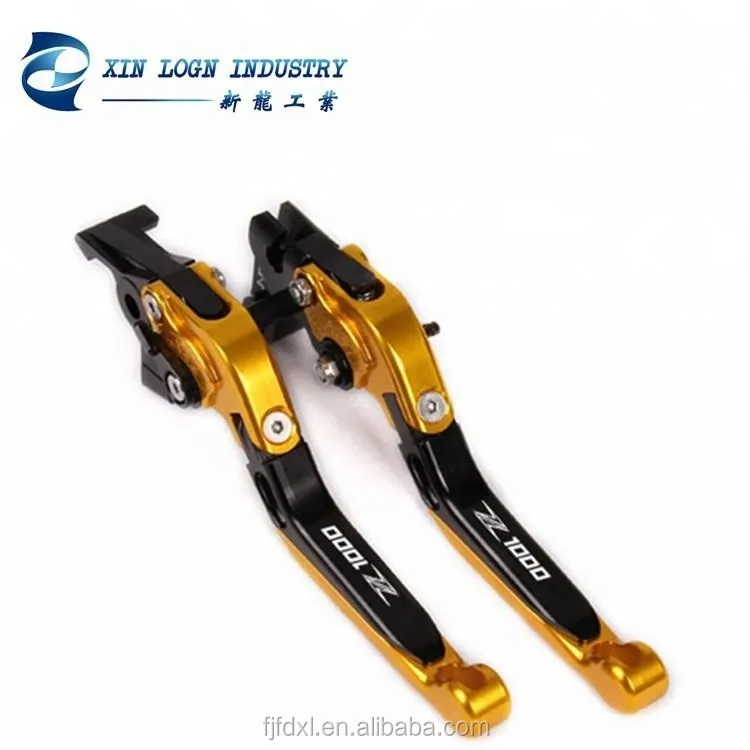 Foldable Extendable Motorcycle Brake Clutch Lever For Kawasaki Zx6r 636