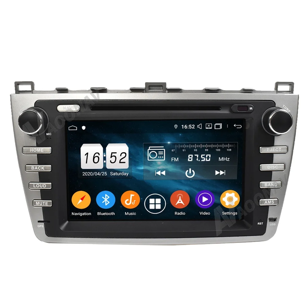 

Car 2 DIN Android stereo radio DVD player car auto audio GPS navigation player tape recorder head unit FOR MAZDA 6 2008-2012