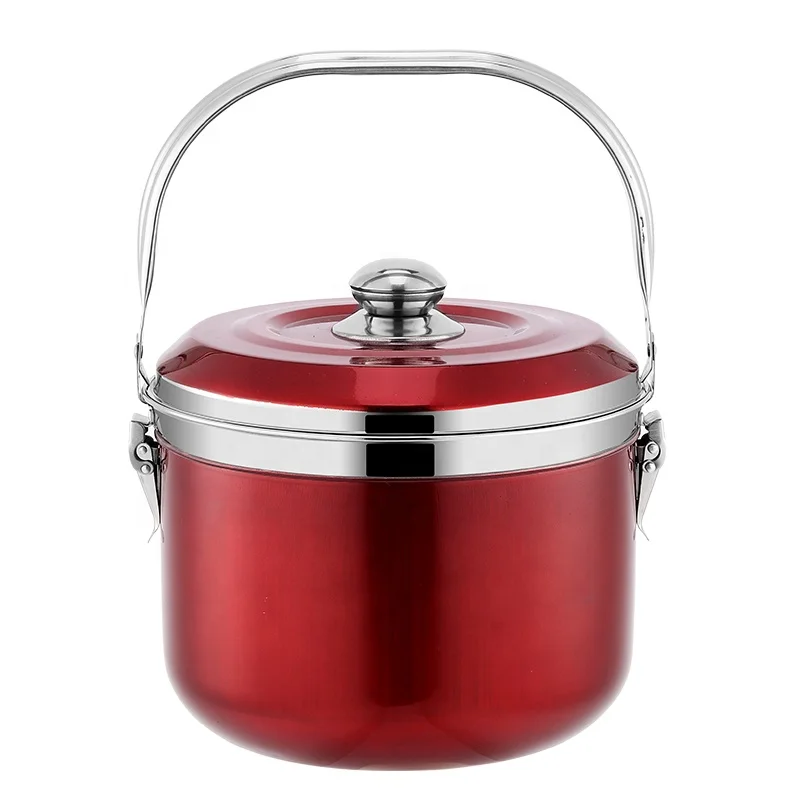 
6L southeast asian hot sale stainless steel 304 outdoor camping cookware for picnic 