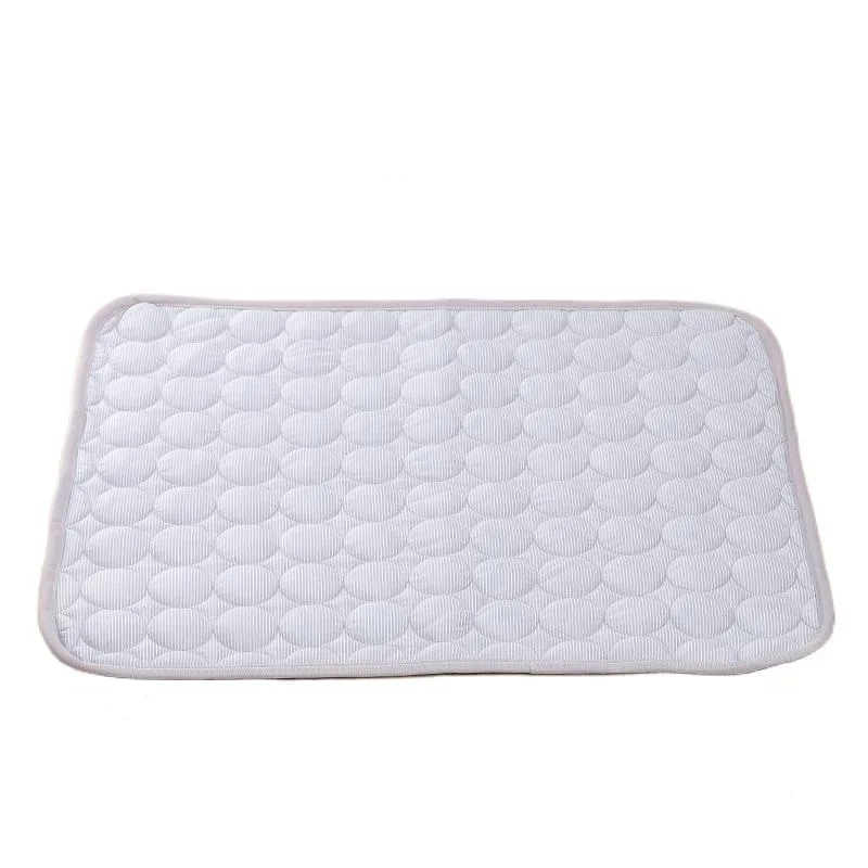 

2021 New Cool Ice Silk Mat Breathable Ice Mat Summer Pet Bed Pet Beds & Accessories for Dogs Cat and Dog Not Support Presents