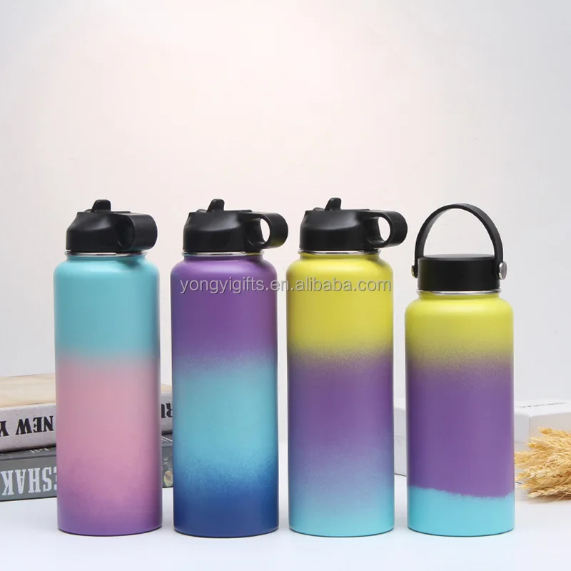 

Advertising Drinking Stainless steel Sports Space Pot with Big Capacity 32OZ Outdoor Water Bottle With Custom Logo