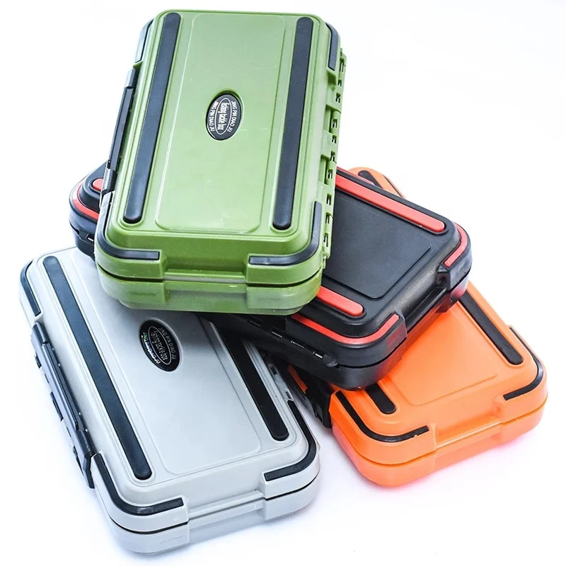 

Hard Plastic Storage Case Box Plastic Fishing Lure Hook Bait Fishing Tackle Lure Box, 5 colors