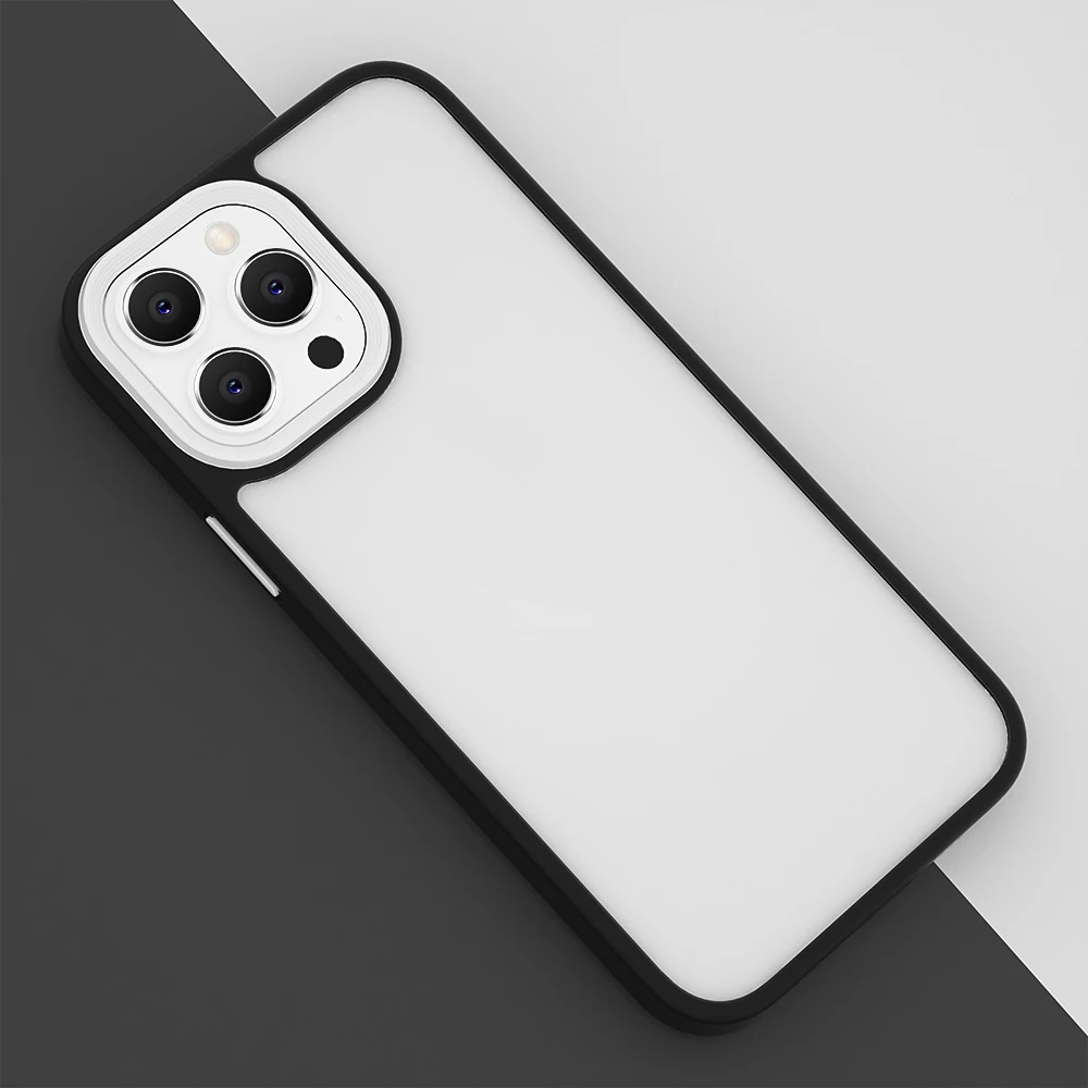 

Luxury Transparent Phone Case For Iphone 13 Pro Max 13 2In1 Clear Silicon Shockproof Full Phone Cover For Iphone 13, Multi