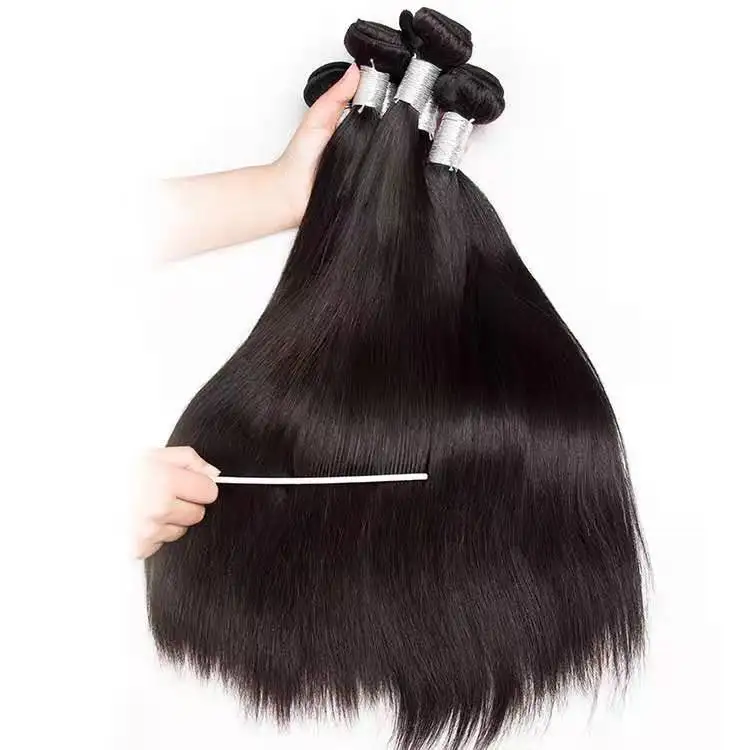 

women hair extension 100% virgin Brazilian Human Hair Bundles 8inch-28 inches length silky straight smoothly hair