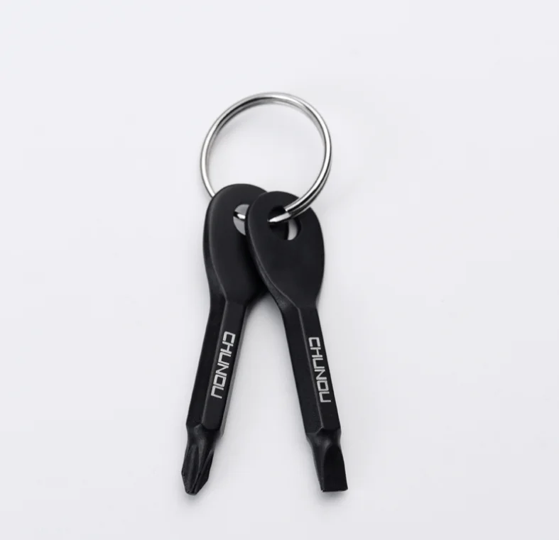 

Manufacturer sales Metal creative cross word driver screwdriver key chain popular logo car pendant hardware TP-220018