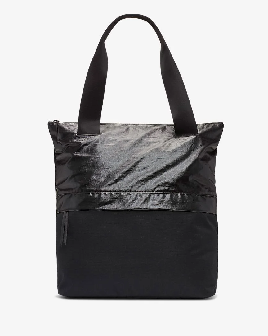 

MOQ 1PCS ONLY Custom Puffy Tote Black Waterproof Down Fabric and Polyester Mixed Designs Shopping tote