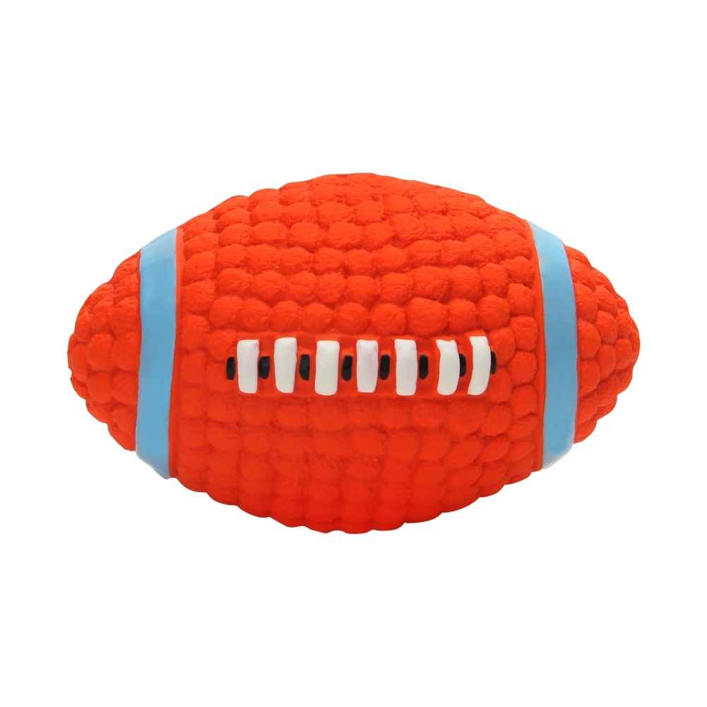 

High quality cheap interactive ball rugby dog ball toys oval dog ball toy dog outdoor toys