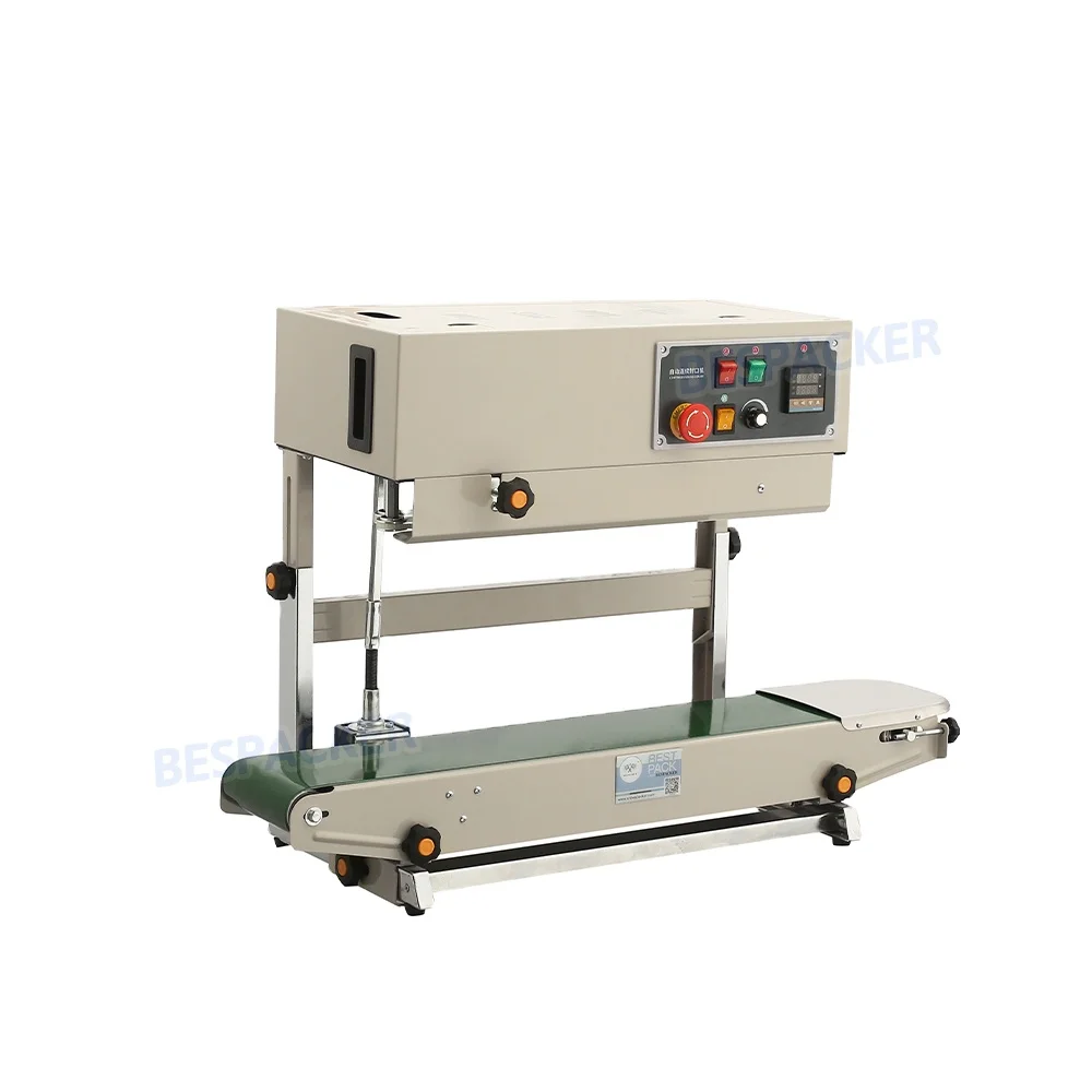 

FR-900 Horizontal and Vertical Automatic Continuous Aluminum Foil Plastic Bags Sealer